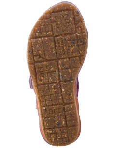 ARTKIDS sandalia modelo DANCE A302 para las niñas, en brown y violet