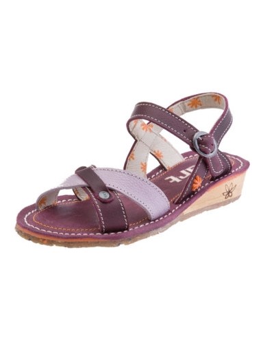 ARTKIDS sandalia modelo DANCE A302 para las niñas, en brown y violet