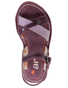 ARTKIDS sandalia modelo DANCE A302 para las niñas, en brown y violet