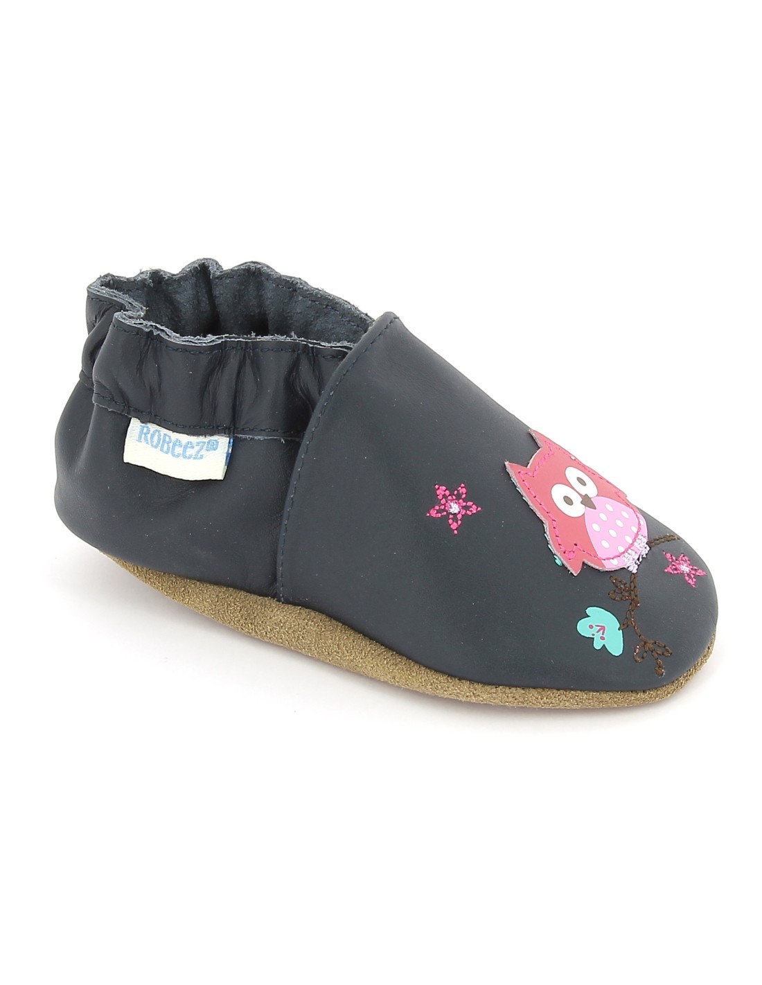 Velo parilla lobo zapatos ROBEEZ HOOT, perfectos para los recién nacidos, bebés,  pre-caminante y niños pequeños.