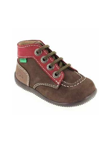 Kickers botín BONBON -marrón