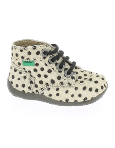 Kickers botín BONBON LEOPARD-beige