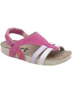 ARTKIDS sandalia modelo I PLAY A428 para las niñas, en rosa,beige