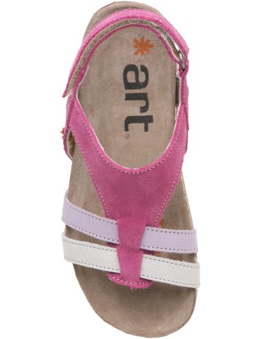 ARTKIDS sandalia modelo I PLAY A428 para las niñas, en rosa,beige