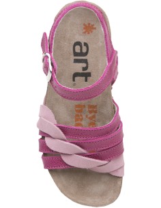 ARTKIDS sandalia modelo I PLAY A430 para las niñas, en rosa,beige