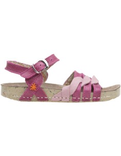 ARTKIDS sandalia modelo I PLAY A430 para las niñas, en rosa,beige