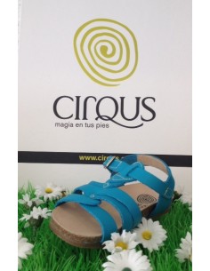 sandalias cirqus 151168, elaboradas en piel  niñas