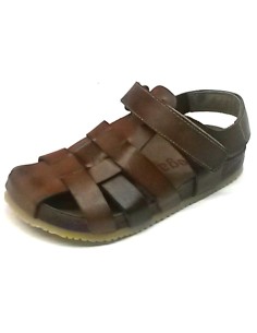 sandalias 13 Megabios 12-104, elaboradas en piel de fabricación española,