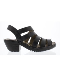 WOZE118, SANDALIA mujer de tacón bajo FLY LONDON