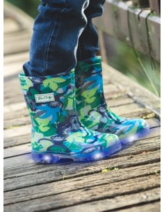 Botas de Agua JUNGLE KID LIGHT  para niños con luces 2