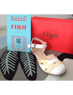 FIDJI 530000 zapato diseño vintaje  tacón bajo