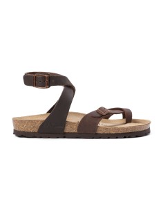 sandalia CH6 piel, NATUNED Negro 2