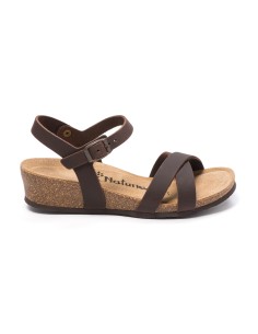 sandalia CH11 piel, NATUNED Negro 2