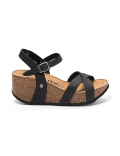 sandalia CH21 piel, NATUNED Black