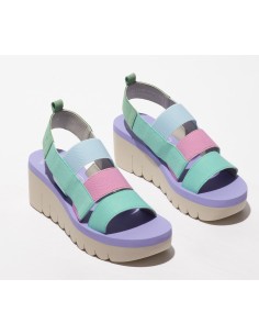 FLY LONDON YERE 847 , sandalia mujer de cuña FLY LONDON